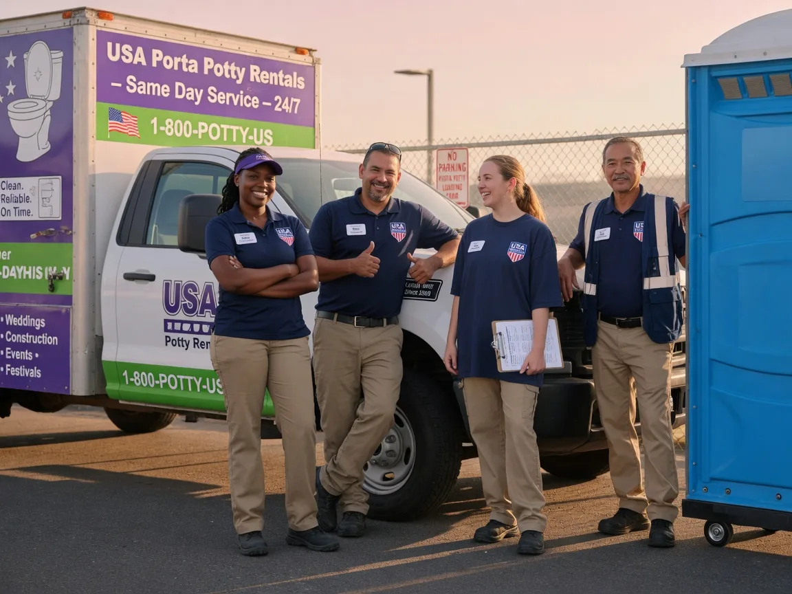 Porta Potty Rental company in Kistler, WV